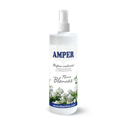 Ambientador de Flores Blancas AMPER | Aroma floral fresco y elegante