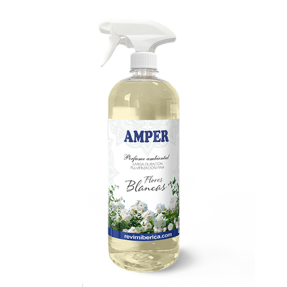Ambientador de Flores Blancas AMPER | Aroma floral fresco y elegante