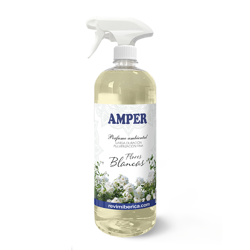 Ambientador de Flores Blancas AMPER | Aroma floral fresco y elegante