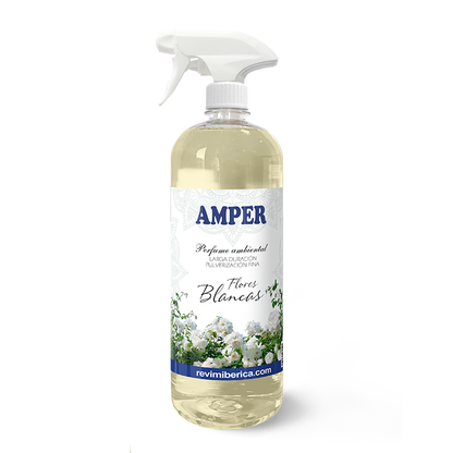 Ambientador de Flores Blancas AMPER | Aroma floral fresco y elegante