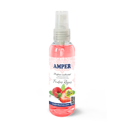 Ambientador aroma FRUTOS ROJOS | Aroma dulce y revitalizante. Concentrado, permanente. FRUTOS ROJOS