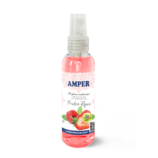 Ambientador aroma FRUTOS ROJOS | Aroma dulce y revitalizante. Concentrado, permanente. FRUTOS ROJOS