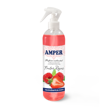Ambientador aroma FRUTOS ROJOS | Aroma dulce y revitalizante. Concentrado, permanente. FRUTOS ROJOS