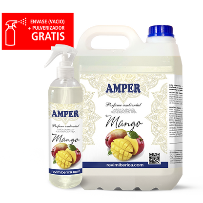 Aromatiza con el dulzor del mango tropical. Un ambientador de verano ideal para hogares, clínicas, colegios y espacios que buscan frescura y energía. Aroma frutal duradero.

