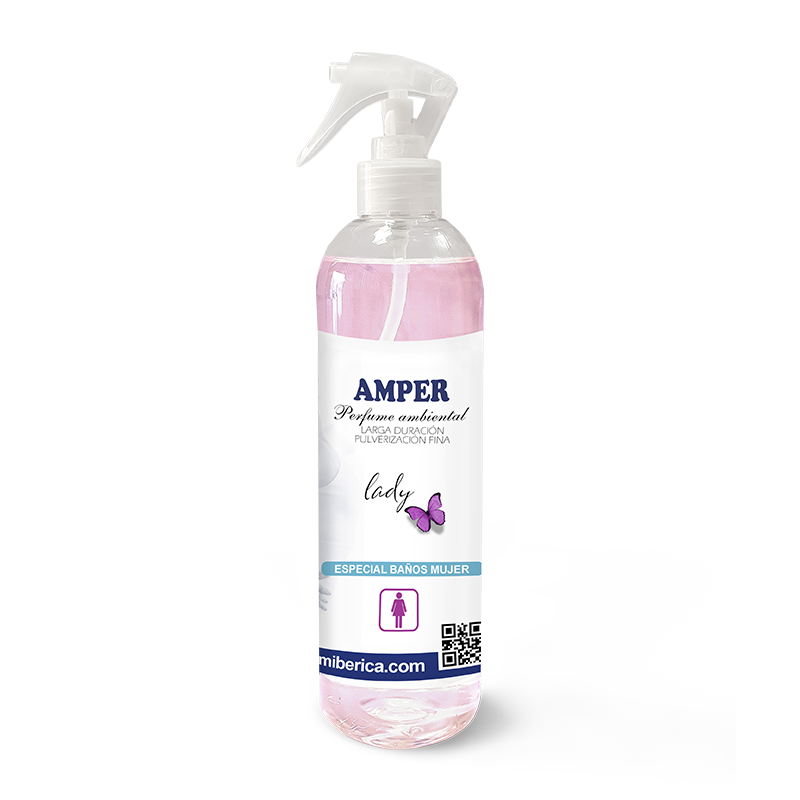 Ambientador de Baño AMPER LADY – Aroma Concentrado, Elegante y Permanente

