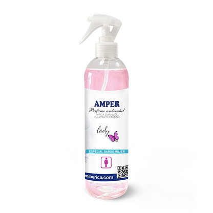 Ambientador de Baño AMPER LADY – Aroma Concentrado, Elegante y Permanente

