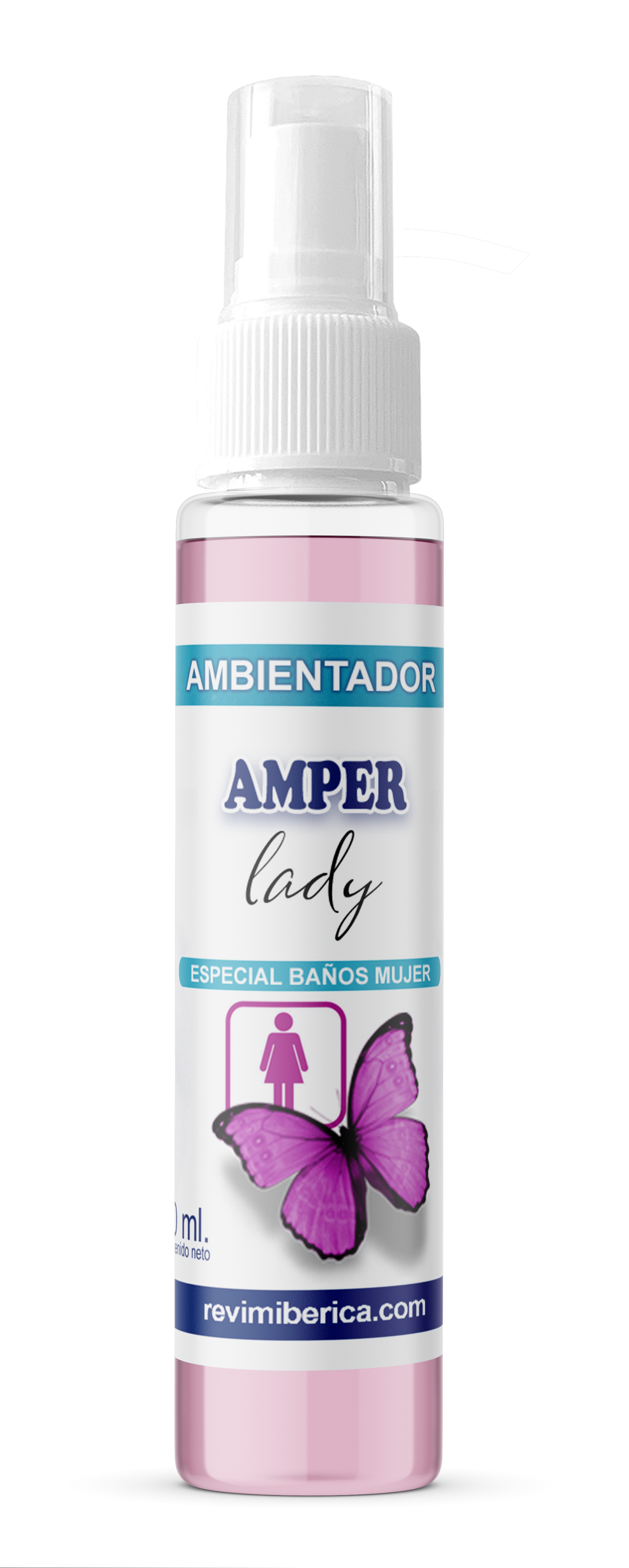Ambientador de Baño AMPER LADY – Aroma Concentrado, Elegante y Permanente

