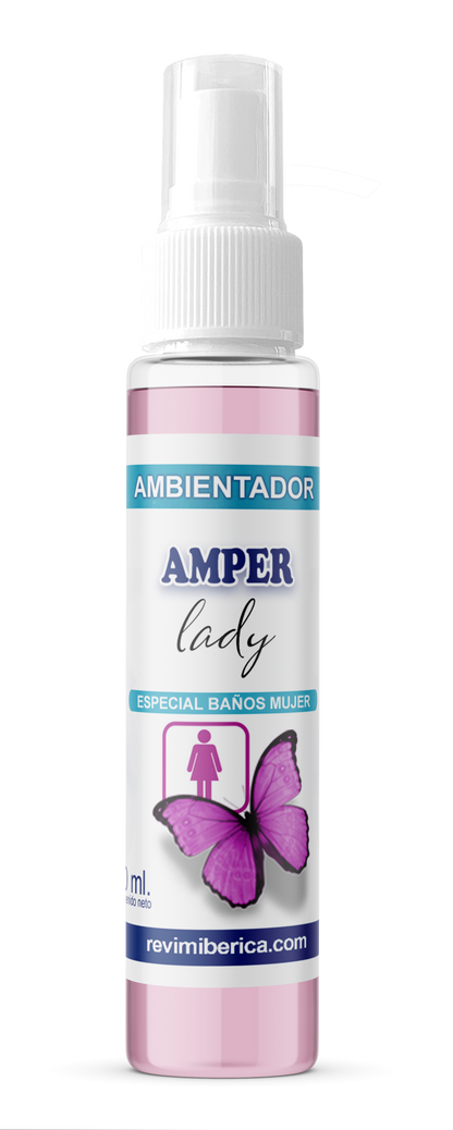 Ambientador de Baño AMPER LADY – Aroma Concentrado, Elegante y Permanente

