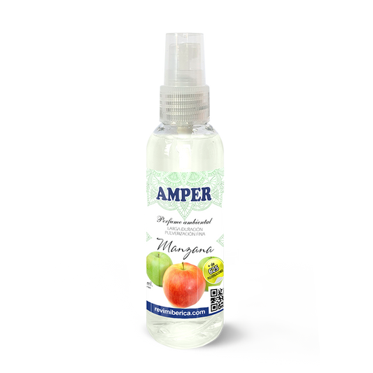Descubre el ambientador de manzana verde AMPER, un aroma fresco, afrutado y juvenil. Perfecto para oficinas, tiendas y espacios concurridos. ¡Directo desde fábrica!

