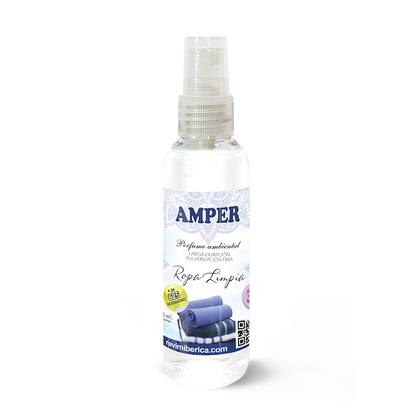Ambientador Ropa Limpia | Aroma Fresco para Tejidos, Hogar y Coche