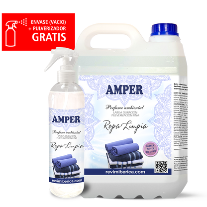 Ambientador Ropa Limpia | Frescor Suave y Permanente para Tejidos y Espacios