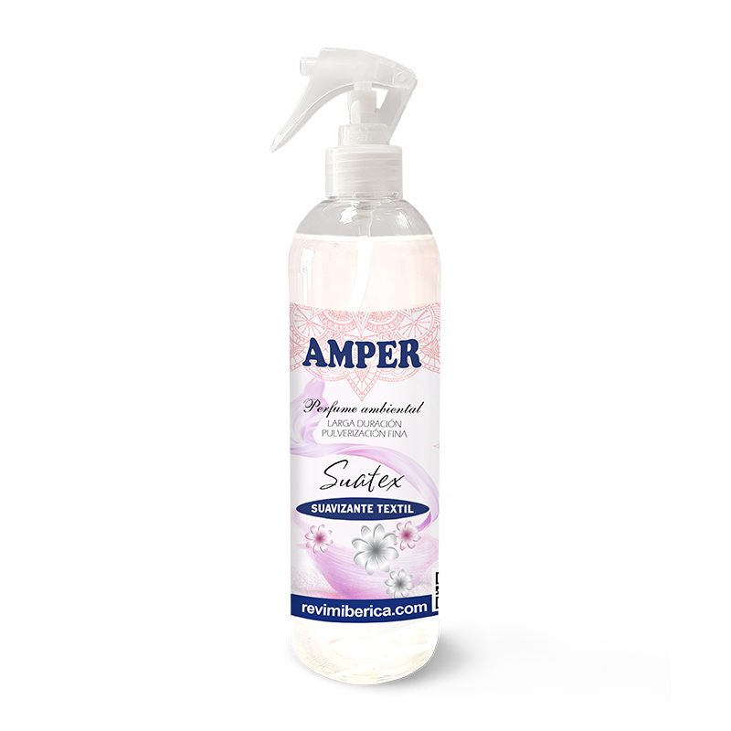 Ambientador SUATEX | Aroma a limpio con efecto antiarrugas para tejidos y armarios