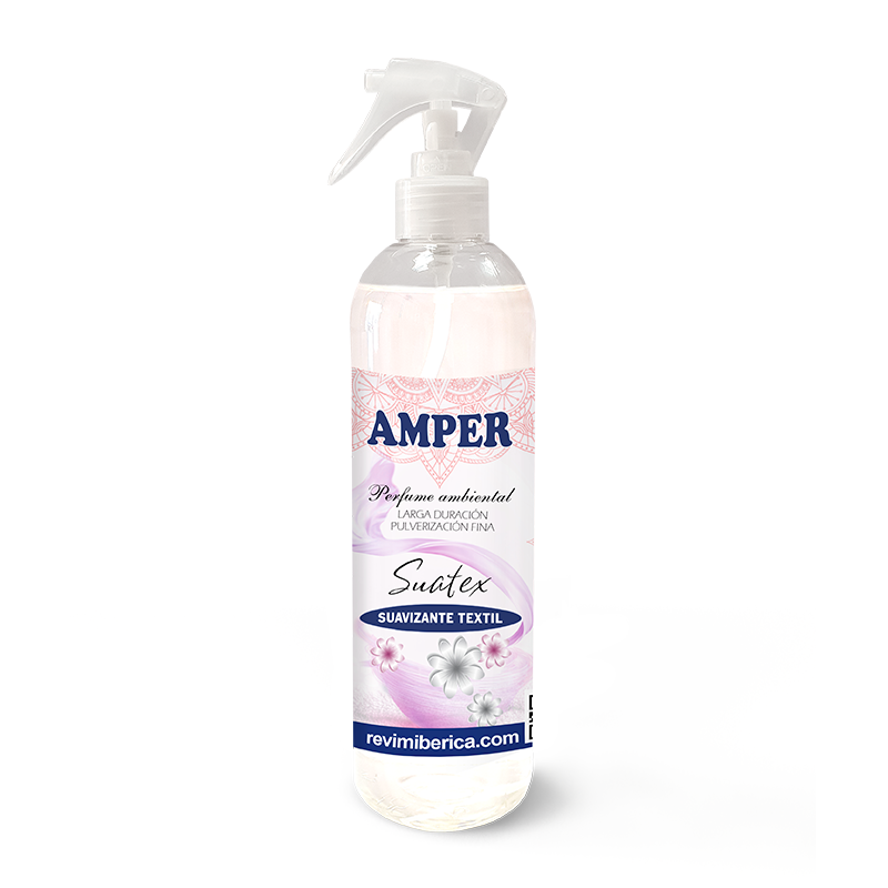 Ambientador SUATEX | Aroma a limpio con efecto antiarrugas para tejidos y armarios
