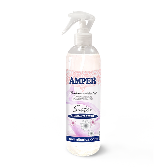 Ambientador SUATEX | Aroma a limpio con efecto antiarrugas para tejidos y armarios

