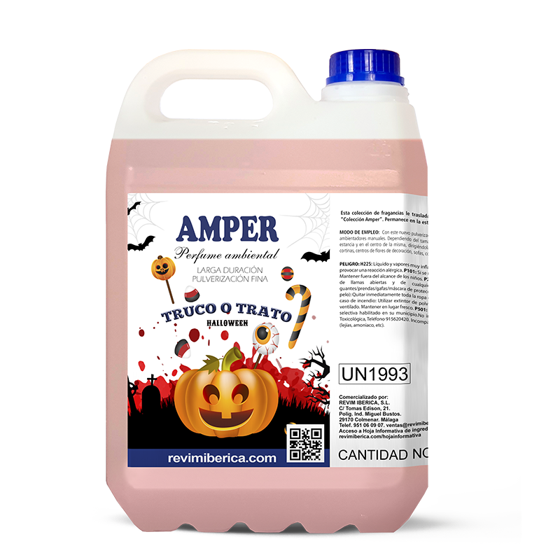 Ambientador de Halloween “Truco o Trato” – Aroma dulce a caramelos de cereza, edición limitada