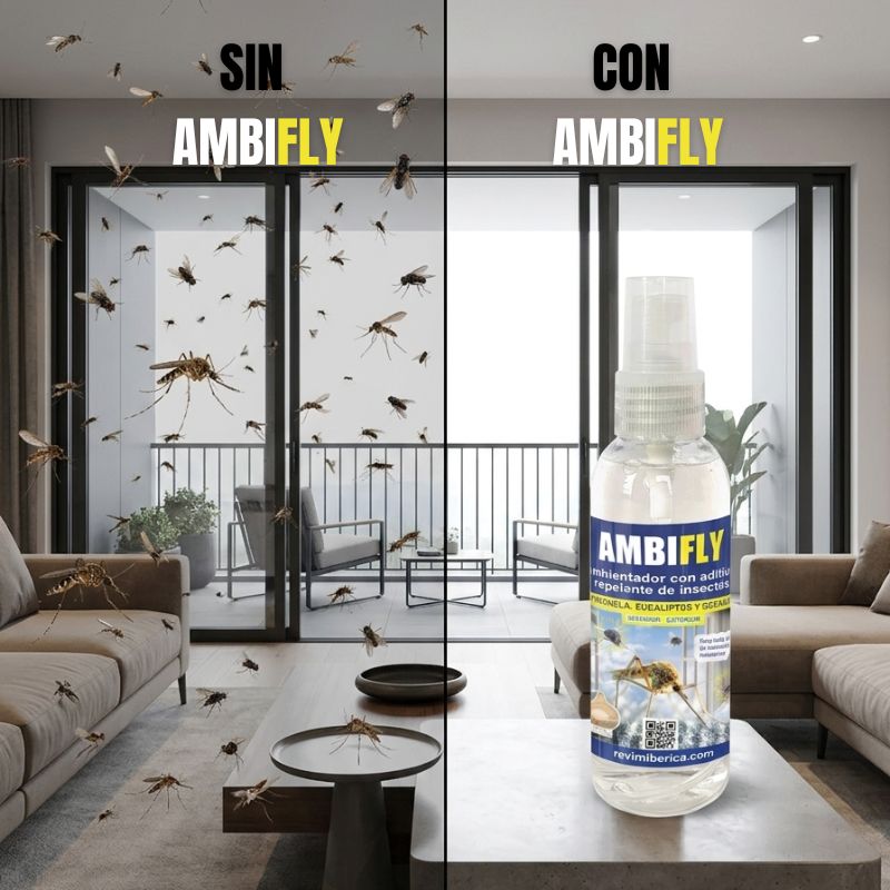 Ambientador Natural Antimosquitos AMBIFLY – Citronela y Eucalipto