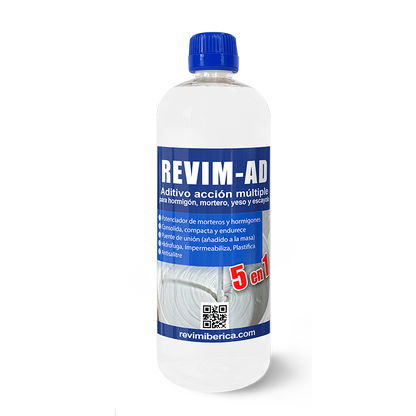REVIM-AD – Aditivo profesional 5 en 1 para construcción y reformas