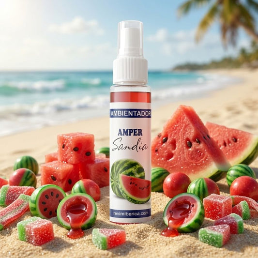Ambientador AMPER Sandía aroma frutal dulce y refrescante