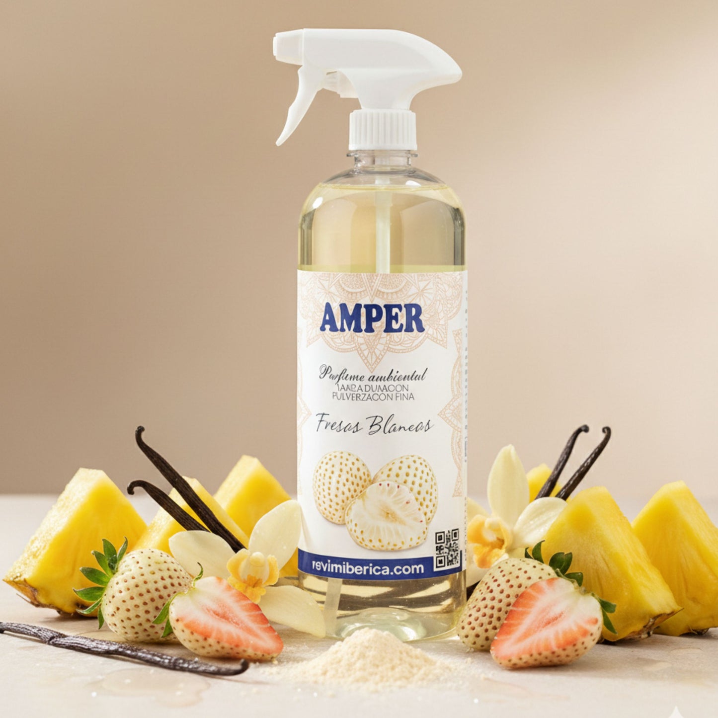 Ambientador Concentrado FRESAS BLANCAS – Aroma afrutado exótico, dulce y duradero