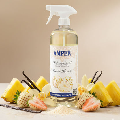 Ambientador Concentrado FRESAS BLANCAS – Aroma afrutado exótico, dulce y duradero