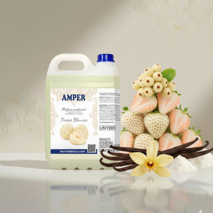 Ambientador Concentrado FRESAS BLANCAS – Aroma afrutado exótico, dulce y duradero