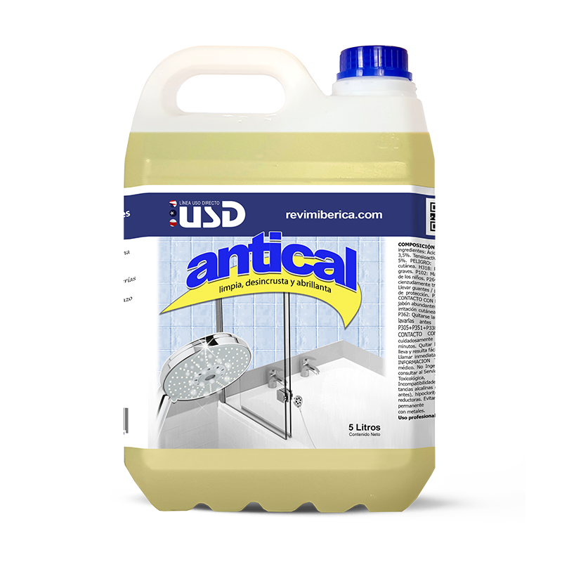 ANTICAL AMPER – Brillo y limpieza profunda para baños y grifos