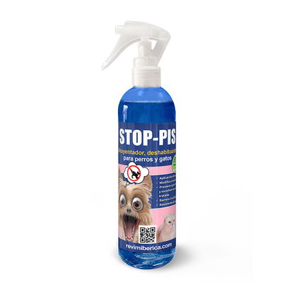 Antiorina de perros y gatos. Deshabituador de mascotas. Repelente para perros y gatos. Inofensivo. STOP-PIS