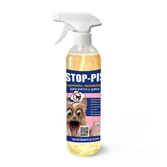 Antiorina de perros y gatos. Deshabituador de mascotas. Repelente para perros y gatos. Inofensivo. STOP-PIS