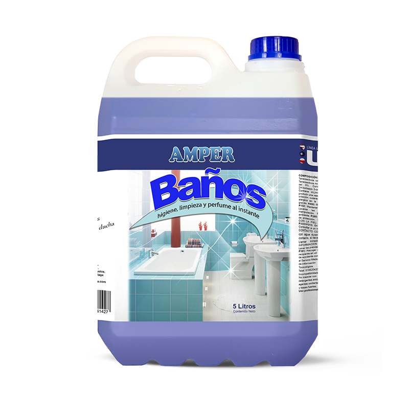 Limpiador Multiusos para Baños. Fragancia Fresca y muy agradable