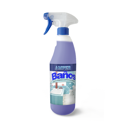 Limpiador Multiusos para Baños. Fragancia Fresca y muy agradable
