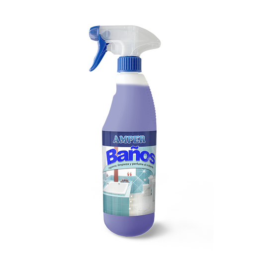 Limpiador Multiusos para Baños. Fragancia Fresca y muy agradable