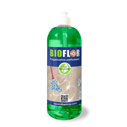 BIOFLOR. Fregasuelos perfumado con Bioalcohol