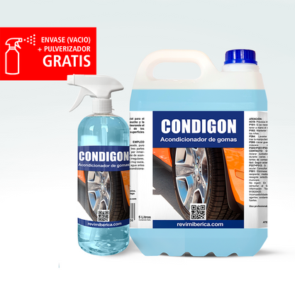 CONDIGON. Acondicionador de gomas, neumáticos