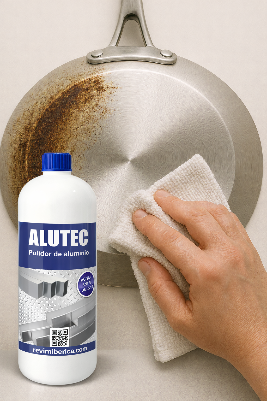 Pulidor de Aluminio y Metales para el Hogar ALUTEC