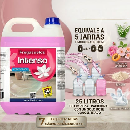 Fregasuelos INTENSO – Aroma floral elegante con notas cítricas y fondo ambarado | AMPER