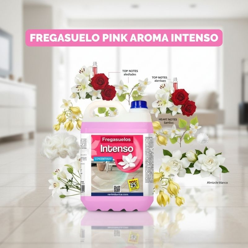 Fregasuelos INTENSO – Aroma floral elegante con notas cítricas y fondo ambarado | AMPER