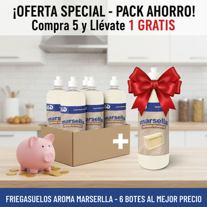 Limpiador de suelos con aromas concentrados AMPER – Limpieza brillante y aroma duradero