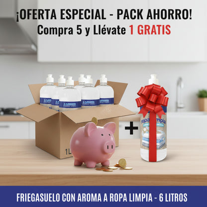 Limpiador de suelos con aromas concentrados AMPER – Limpieza brillante y aroma duradero