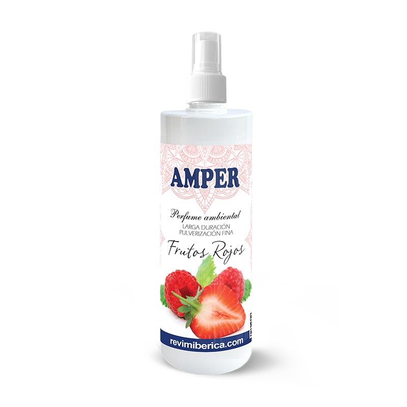 Ambientador aroma FRUTOS ROJOS | Aroma dulce y revitalizante. Concentrado, permanente. FRUTOS ROJOS