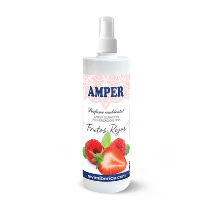 Ambientador aroma FRUTOS ROJOS | Aroma dulce y revitalizante. Concentrado, permanente. FRUTOS ROJOS