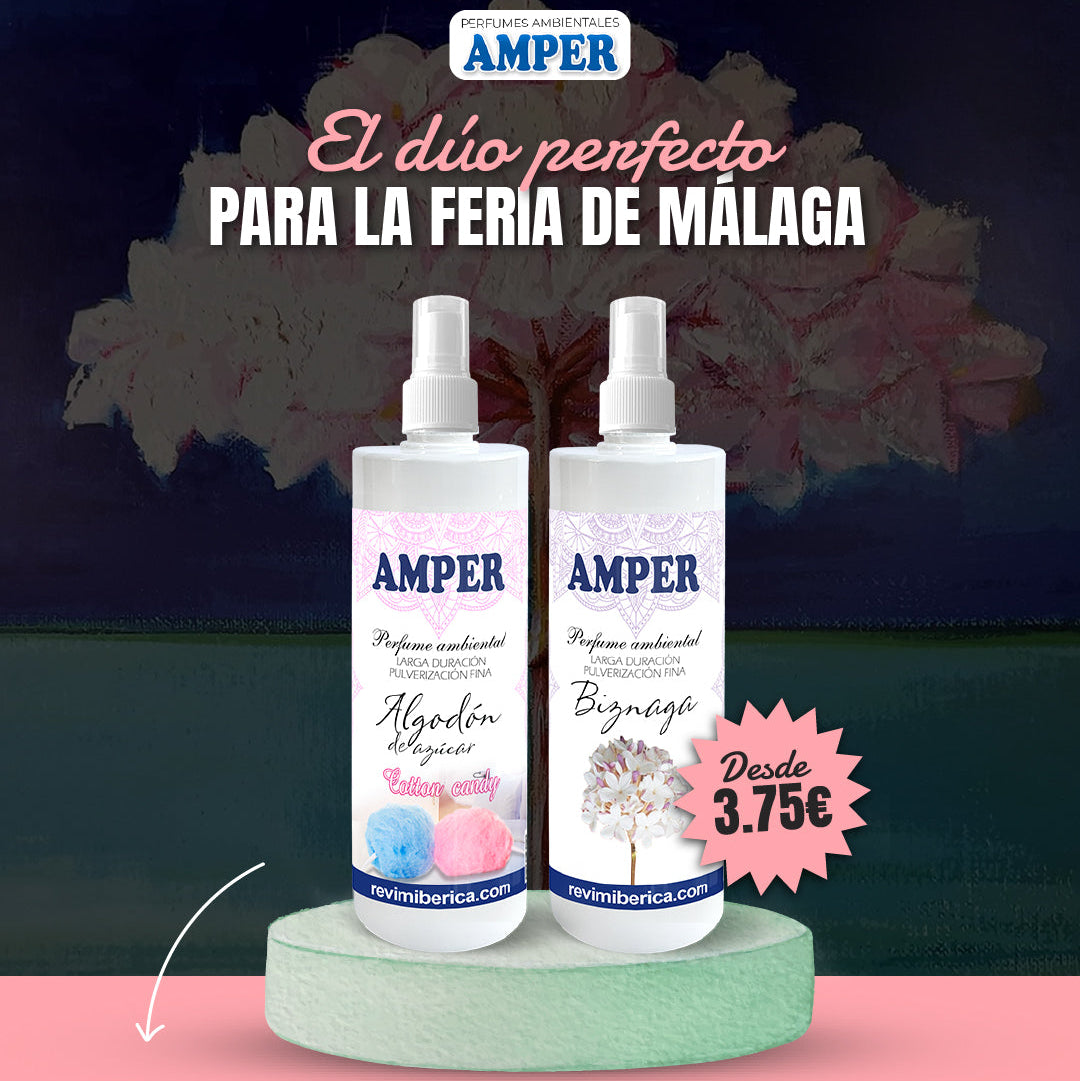 ambientadores de feria de málaga aroma a jazmin de biznagada 