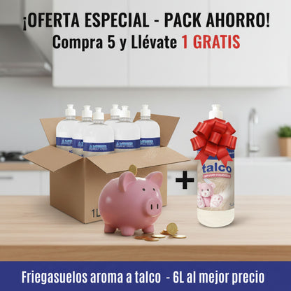 Limpiador de suelos con aromas concentrados AMPER – Limpieza brillante y aroma duradero