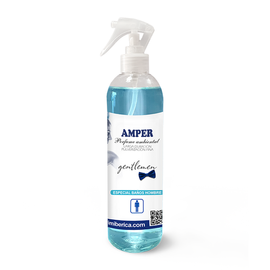 Ambientador AMPER GENTLEMEN | Aroma masculino para baño – Fresco, marino y duradero
