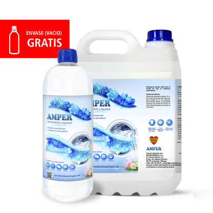 MEIBEL. Detergente líquido para ropa blanca y de color