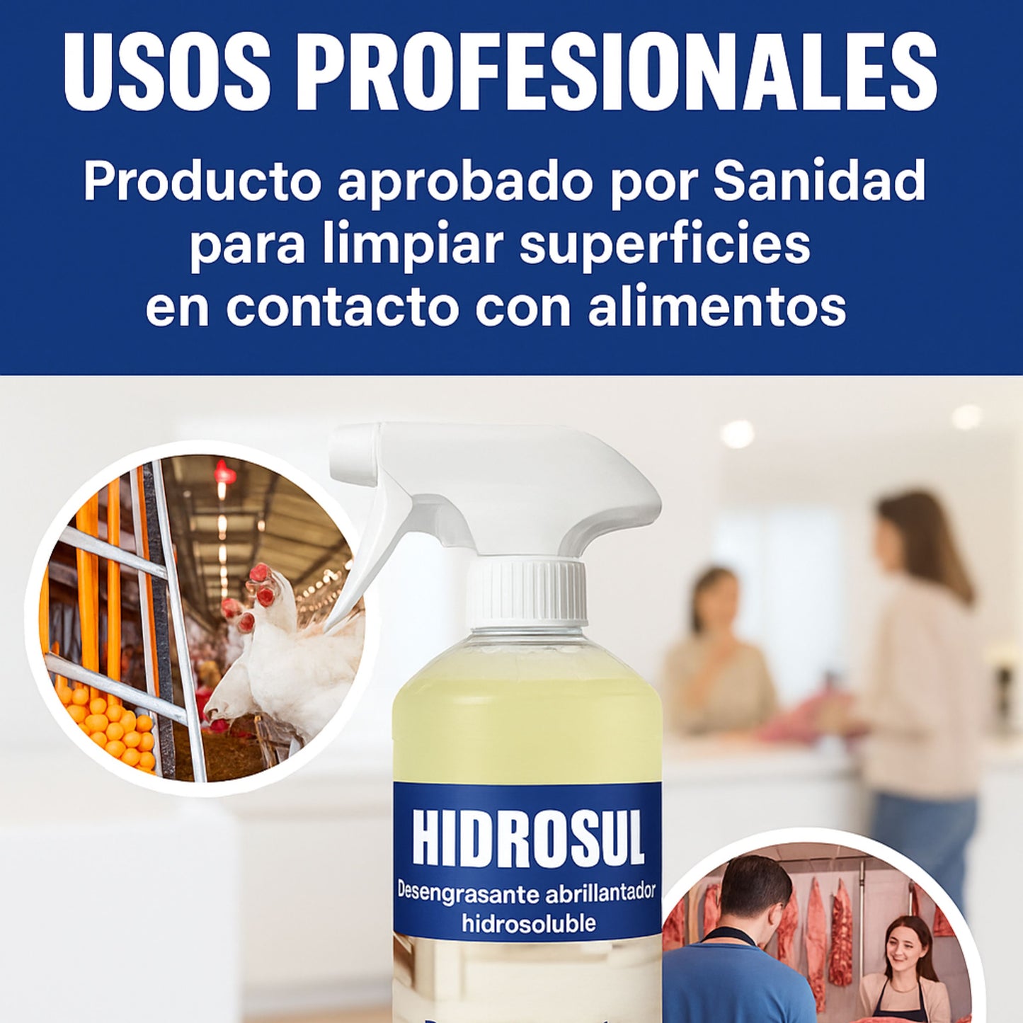Desengrasante Abrillantador hidrosoluble - HIDROSUL