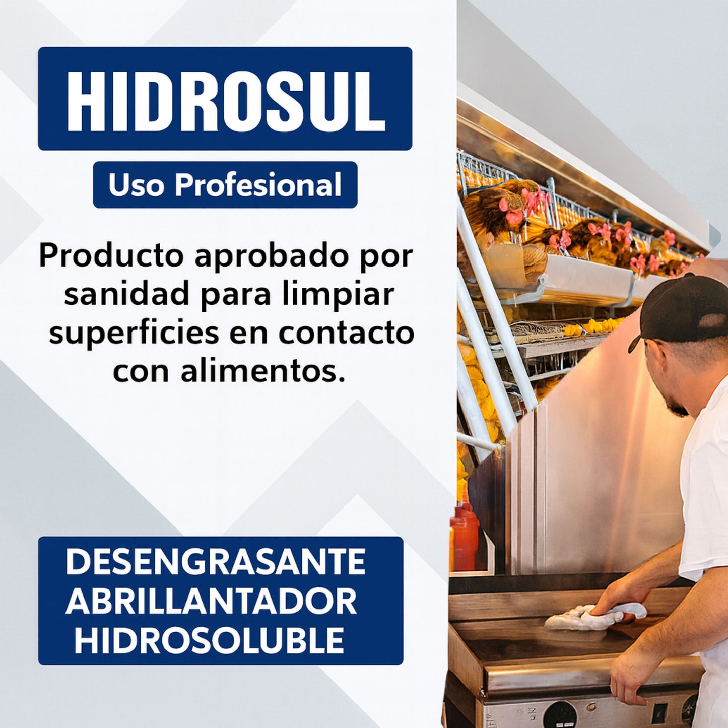 Desengrasante Abrillantador hidrosoluble - HIDROSUL