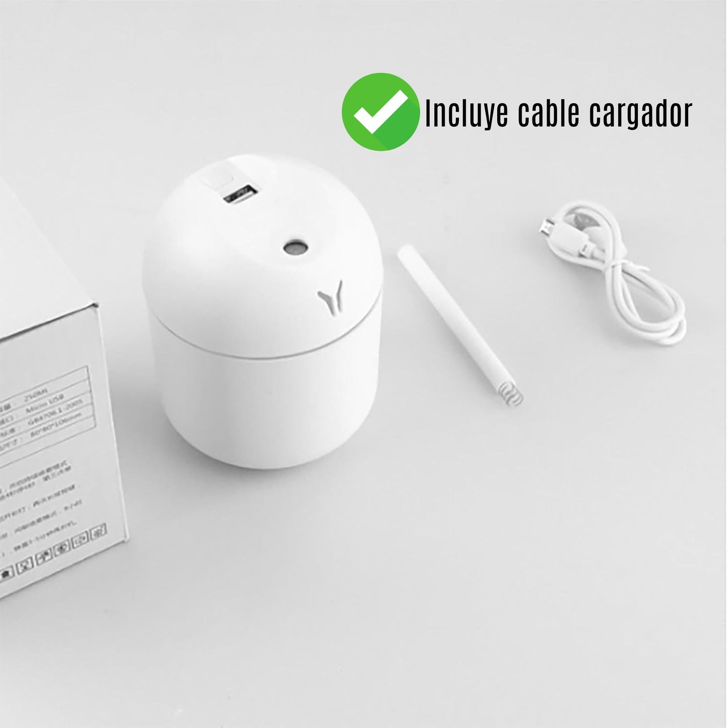 Humidificador con Pack de 2 Recambios de Ambientador – 250 ml cada uno
