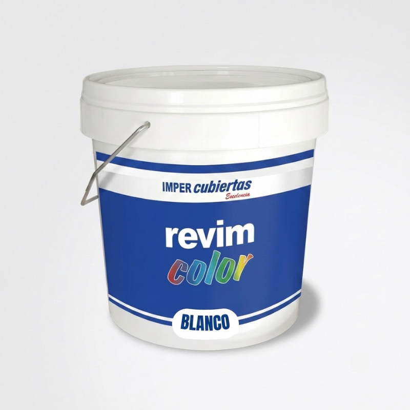 Imper Cubiertas Blanca – Pintura de 5kg Caucho Acrílico Impermeabilizante para Terrazas, Cubiertas y Azoteas