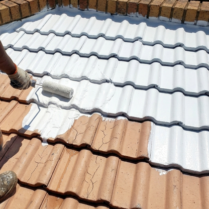 Imper Cubiertas Blanca – Pintura de 5kg Caucho Acrílico Impermeabilizante para Terrazas, Cubiertas y Azoteas