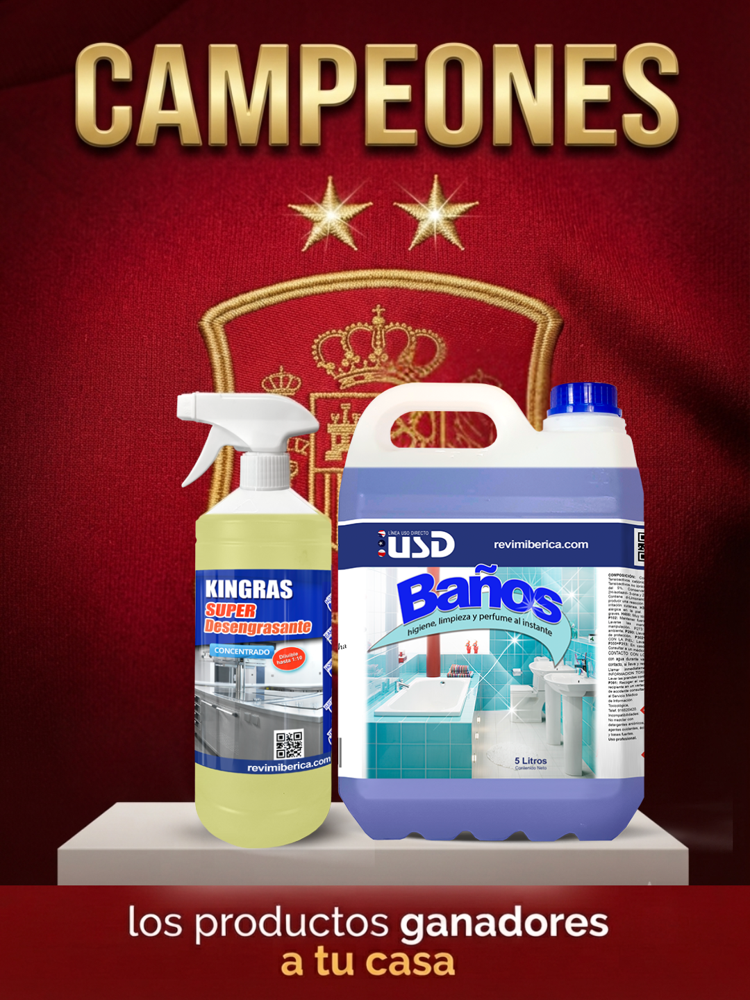 PACK BICAMPEONES - dos productos GANADORES - precio especial - DOS productos estrellas para un resultado GANADOR